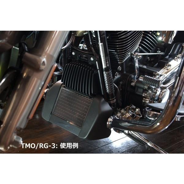 TERADA MOTORS テラダモータース オイルクーラーコアガード カラー：ステンレス ツーリングモデル HARLEY-DAVIDSON ハーレーダビッドソン 冷却関連 エンジンの画像