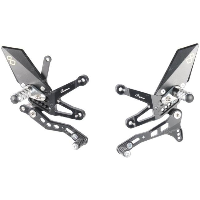 LighTech ライテック アジャスタブル ステップキット ステップバータイプ：可倒式 ZX-10R SE ZX-10RR KAWASAKI カワサキ バックステップ ステップ 足回り