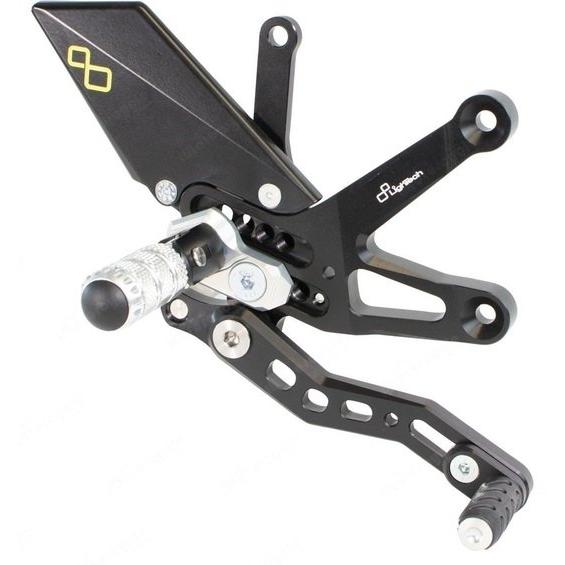 LighTech ライテック アジャスタブル ステップキット ステップバータイプ：可倒式 ZX-10R SE ZX-10RR KAWASAKI カワサキ バックステップ ステップ 足回り