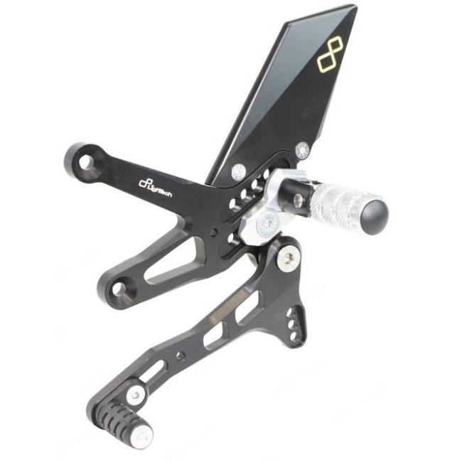 LighTech ライテック アジャスタブル ステップキット ステップバータイプ：可倒式 ZX-10R SE ZX-10RR KAWASAKI カワサキ バックステップ ステップ 足回り