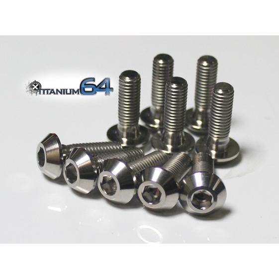 ブランド登録なし - TITANIUM64 チタニウムロクジュウヨン フロントローターボルト 色合い：シャイニングイエロー T-MAX530 YAMAHA ヤマハ ローターボルト うち切り