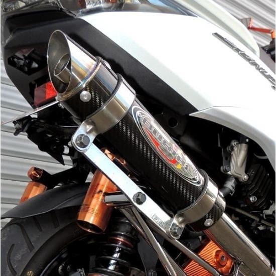 シグナス X 1〜3型用 ベリアル マフラー BURIAL ベリアル GPバージョンマークIV カラー：ブラック