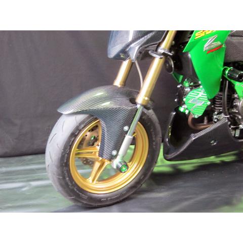 A-TECH エーテック フロントフェンダーSPL 素材：FRP／白(FW) Z125 プロ KAWASAKI カワサキ フロントフェンダー フェンダー関連 外装_2