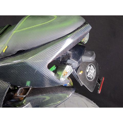 A-TECH エーテック フェンダーレスキット 素材：カーボンケブラー(CK) Z125 プロ KAWASAKI カワサキ フェンダー関連 外装の画像