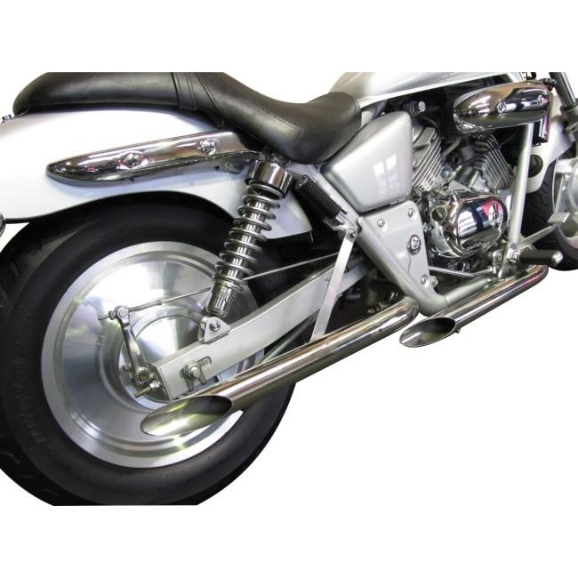 ホンダ V-TWIN MAGNAマグナ250デイトナ ロングドラッグマフラー