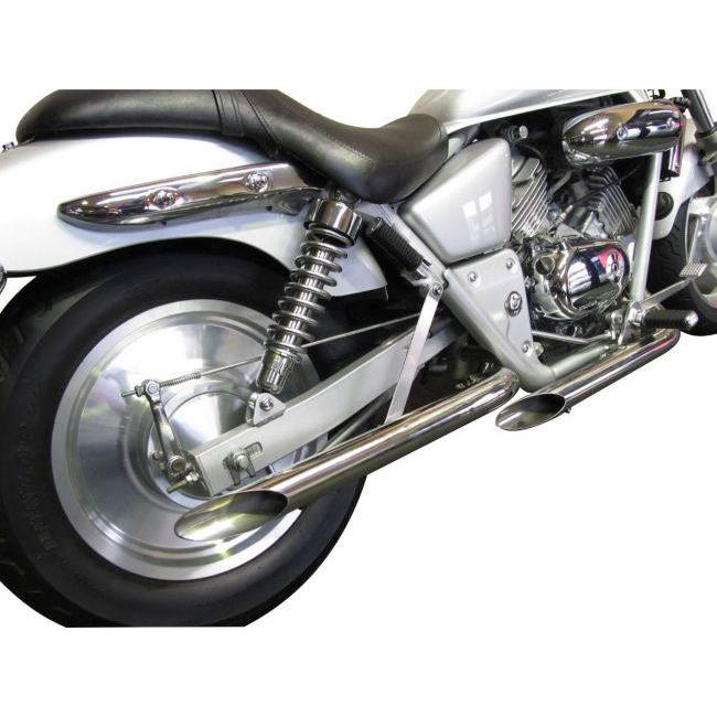 U-CP ユーシーピー ステンレススラッシュカットマフラー マグナ(Vツインマグナ) HONDA ホンダ フルエキゾーストマフラー マフラー_1