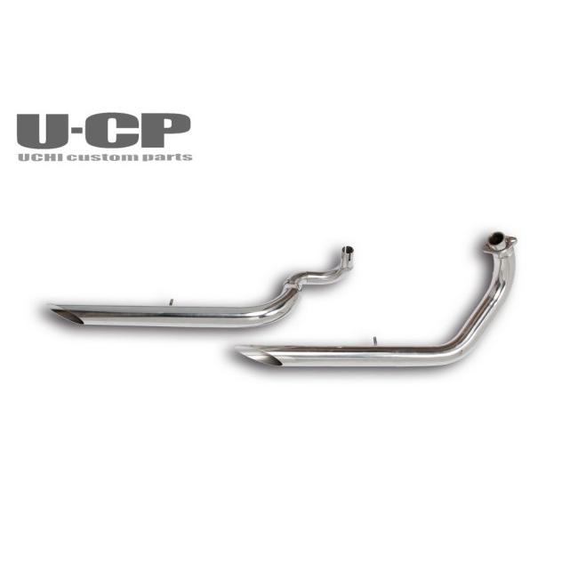 U-CP ユーシーピー ステンレススラッシュカットマフラー マグナ(Vツインマグナ) HONDA ホンダ フルエキゾーストマフラー マフラー_2