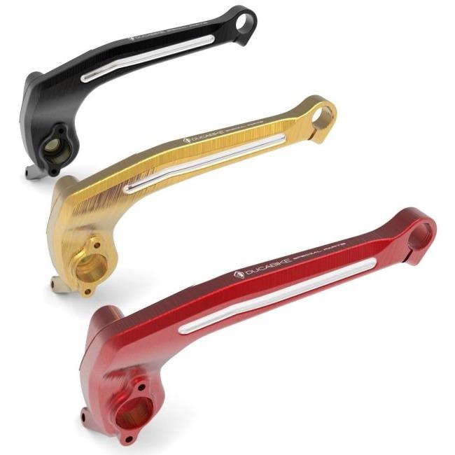 DUCABIKE (DBK) ドゥカバイク (ディービーケー) アルミビレット・ブレーキペダルレバー カラー：ブラック XDIAVEL DUCATI ドゥカティ ブレーキレバー ハンドル