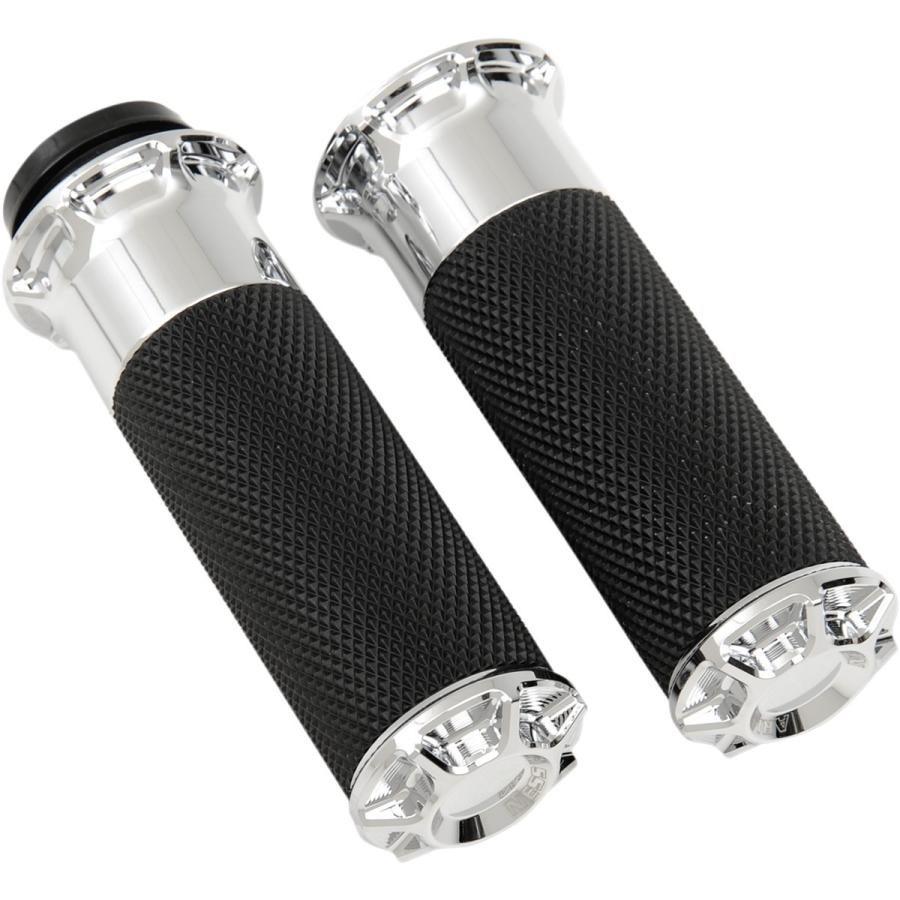 アレンネス（Arlen Ness） グリップベベルLED TBW【GRIP BEVELLED TBW