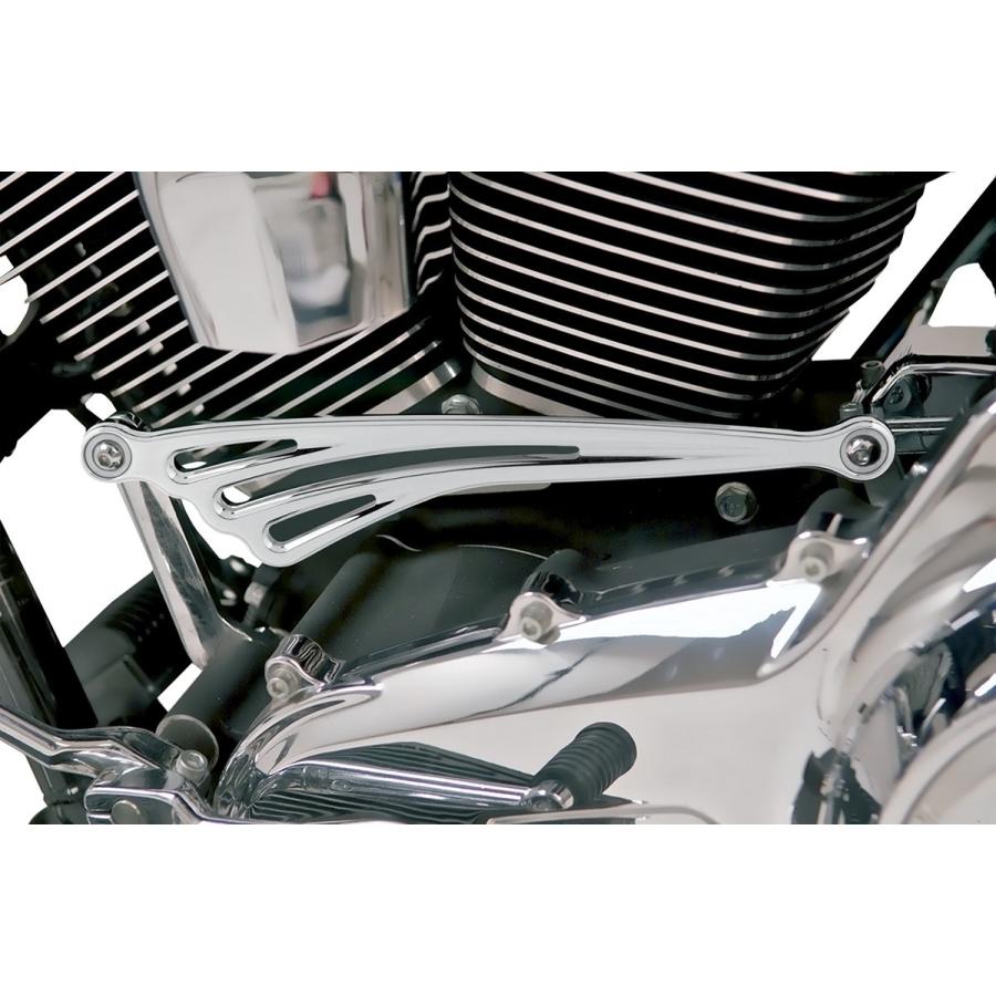 ARLEN NESS アレンネス シフトロッド ディープカット フラット【SHIFT ROD D／C FLAT】 COLOR：Natural (FINISH：Chrome) その他ステップオプション・補修部品