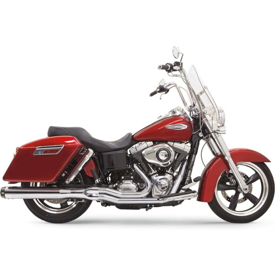 BASSANI バッサーニ Road Rage 2：1 Exhaust System Color/Finish：Chrome［1800-1418］ Switchback FLD HARLEY-DAVIDSON ハーレーダビッドソン マフラー | ブランド登録なし