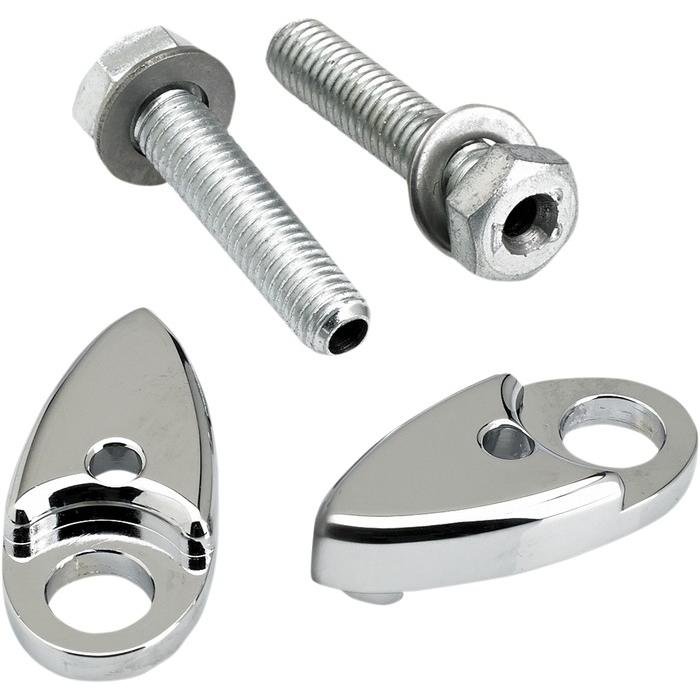 JOKER MACHINE ジョーカーマシーン アダプタープレートクロームDYNA用 【ADAPTOR PLATE DYNA CRM [2040-1275]】 HARLEY-DAVIDSON ハーレーダビッドソン 灯火類