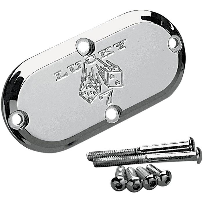 ブランド登録なし - JOKER MACHINE ジョーカーマシーン LUCKY 7 精神測定検査取りまかなう 【LUCKY INSPECTION COVER [DS375261]】 HARLEY-DAVIDSON ハーレーダビッドソン 余分の物発動機取りまかなう 車、バイク、自転車-エンジンカバー