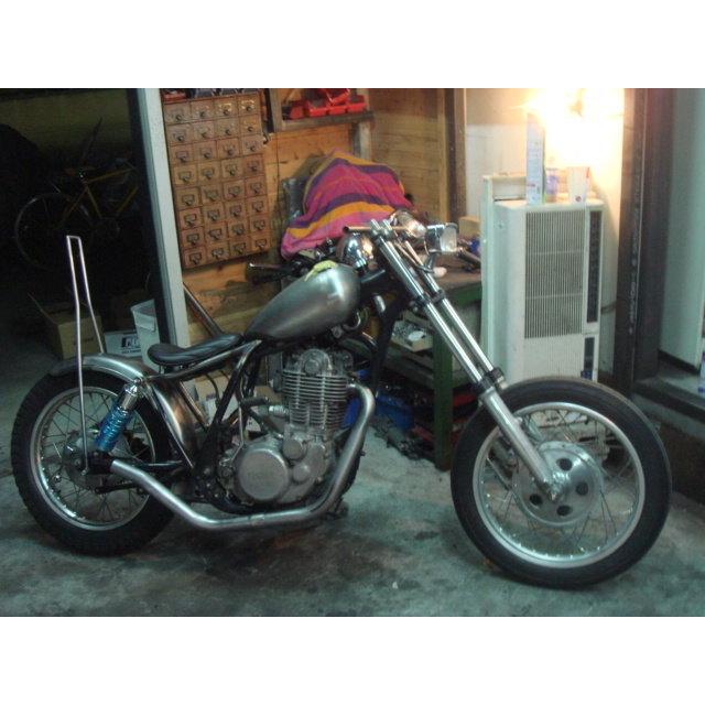 2%er sr400フォークジョイント10cm SR400/500用 フロントフォーク 10cm ジョイント ペア / 2％er