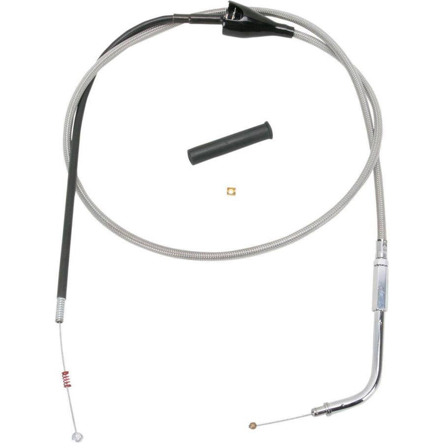 Drag Specialties ドラッグスペシャリティーズ アイドルケーブル ステンレス 48&rdquo; 【CABLE IDLE STNLS [0651-0666]】 HARLEY-DAVIDSON ハーレーダビッドソン