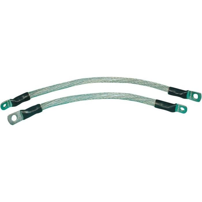 Drag Specialties ドラッグスペシャリティーズ バッテリーケーブルキット クリアー FLH 1993-06用 【BAT CBL KIT CLR 93-06 [79-3009]】 配線・コード