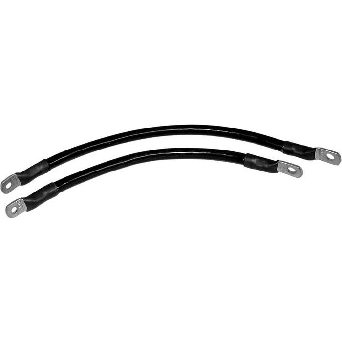Drag Specialties ドラッグスペシャリティーズ バッテリーケーブルキット ブラック FLH 1993-06用 【BAT CBL KIT BLK 93-06 [79-3009-1]】 配線・コード