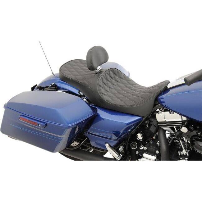 Drag Specialties ドラッグスペシャリティーズ ロープロファイル ツーリングシート［0801-1008］ HARLEY-DAVIDSON ハーレーダビッドソン シート シート関連_1