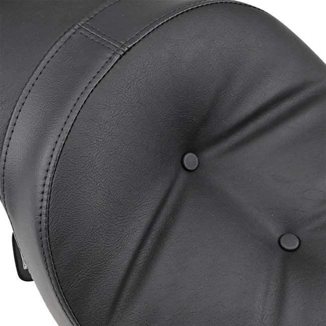 Drag Specialties ドラッグスペシャリティーズ Low-Profile Double Bucket 2-Up Vinyl Seat［0804-0626］ HARLEY-DAVIDSON ハーレーダビッドソン シート 外装