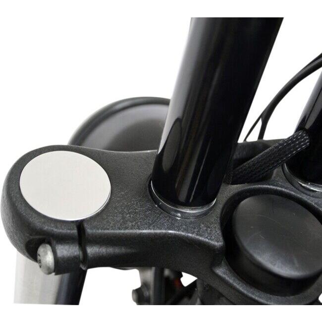LA CHOPPERS エルエーチョッパーズ フォークチューブキャップ 49mm ポリッシュ 【CAPS FRK FLSH MNT 49MM PL [0404-0290]】 フロントフォークトップキャップの画像