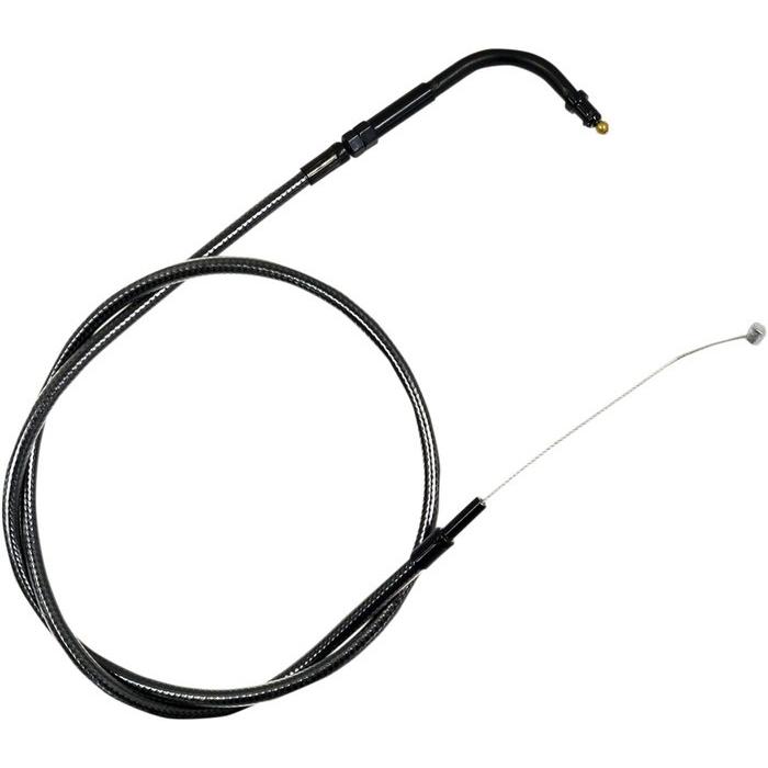 LA CHOPPERS エルエーチョッパーズ スロットルケーブル ミッドナイトモデル 15-17 FL 1996-2007用【CABLE THR MN15-17 96-07FL [0650-1451]】 ハンドル