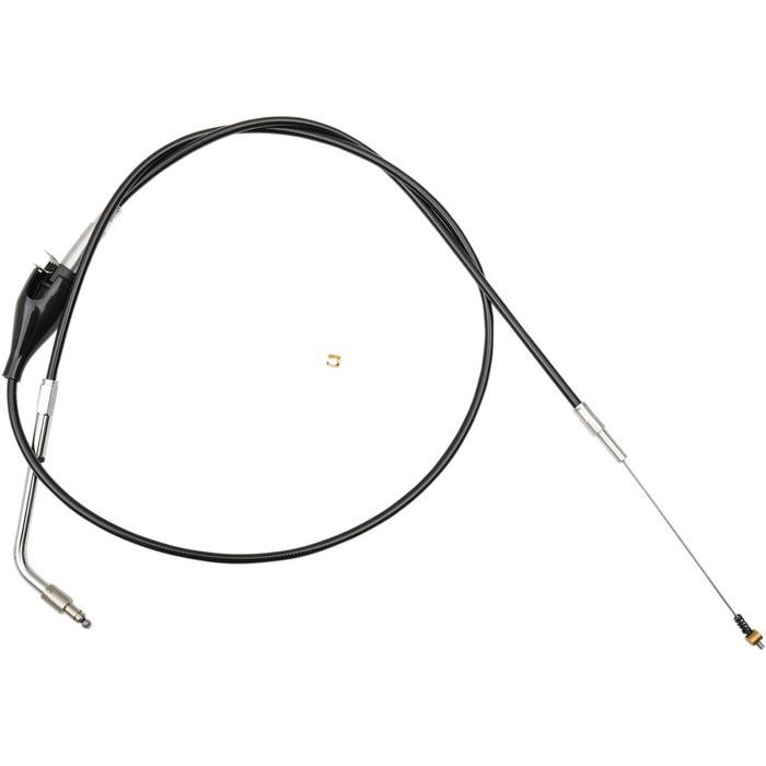 LA CHOPPERS エルエーチョッパーズ アイドルケーブル ブラック ミニ FL 1996-2007用 【CABLE IDL BK MINI 96-07FL [0651-0742]】 ハンドル周辺パーツ ハンドル
