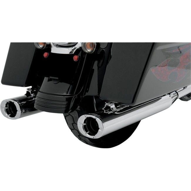 Python ハーレーマフラー【1995～2016ツーリング用】 楽天市場】PYTHON パイソン スリップオンマフラー ブラック RZR FL