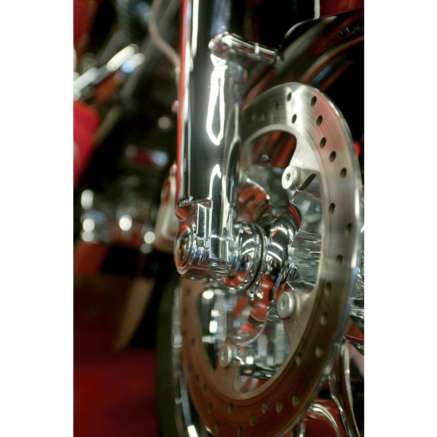 ブランド登録なし - KLOCK WERKS 時辰儀ワークス アクスルキャップ クローム FLH 2000-13用【AXLE RETAINER 00-13CH [0403-0039]】 HARLEY-DAVIDSON ハーレーダビッドソン 足回転運動 バイク用タイヤ、ホイール-バイク