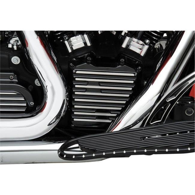 COVINGTONS コビングトン ツインカムシャフトカバー フィン ブラック 【COVER TWINCAM FINNED BLK [0940-1347]】 HARLEY-DAVIDSON ハーレーダビッドソン_1