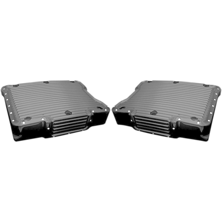 COVINGTONS コビングトン ロッカーボックスカバー T／C ディンプル ブラック 【COVERS RKR BX T/C DIM BLK [0940-1356]】 カムカバー・カムシャフトカバー