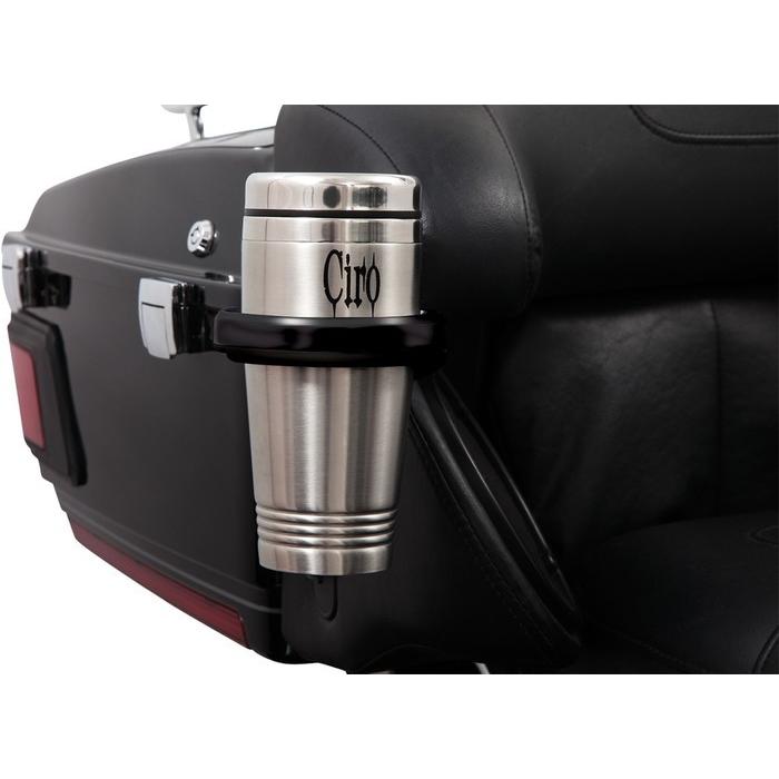 CIRO チロ カップホルダー パス 14-ブラック 【HOLDER CUP PASS 14-BLK [0636-0089]】 HARLEY-DAVIDSON ハーレーダビッドソン その他グッズ バイク関連グッズ