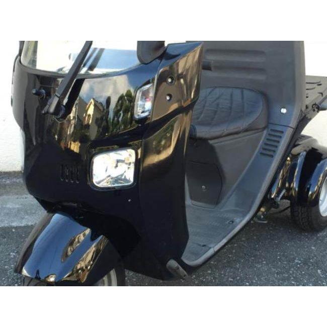 ジャイロキャノピー　ブラック ALFA AUTO アルファーオート ジャイロキャノピー用 レッグシールド 黒