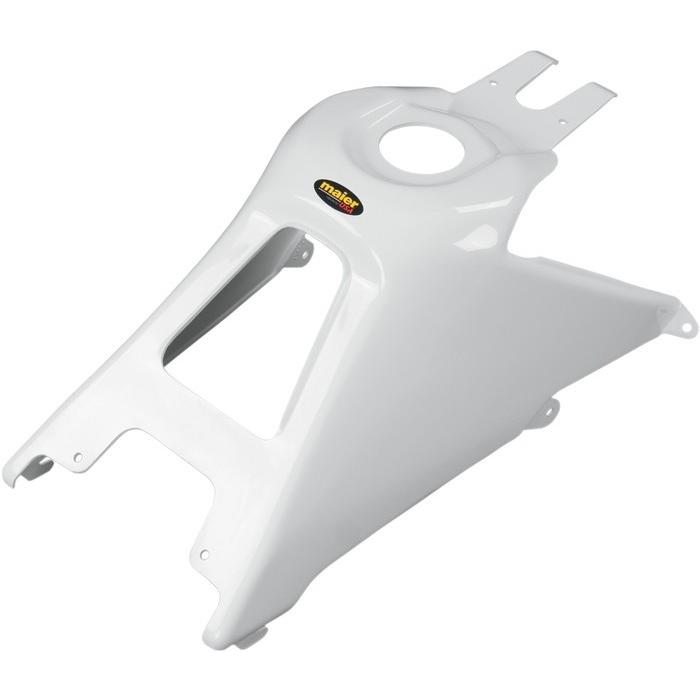 MAIER メイヤー フューエルタンクカバー ホワイト LTR450用【GAS TANK COVER LTR450 WH [0701-0330]】 LT-R450 Quad Racer 2006 - 2009 SUZUKI スズキ 外装