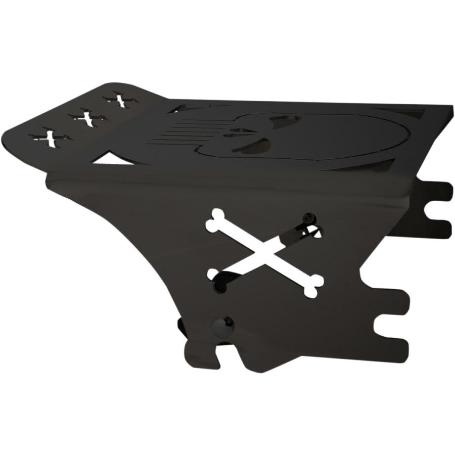 PRO PAD プロパッド ラックスカル デタッチ ブラック 【RACK SKULL DETACH BLK】 HARLEY-DAVIDSON ハーレーダビッドソン リアキャリア 外装