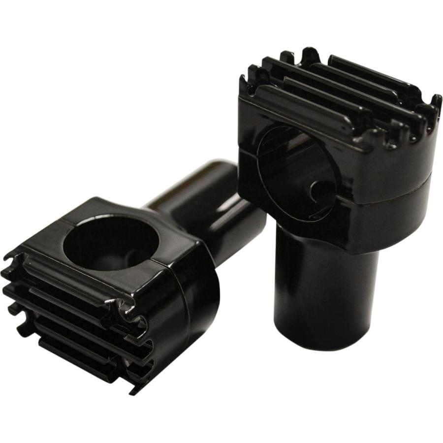 NYC CHOPPERS エヌワイシーチョッパース ライザーグルーヴトール ブラック 【RISERS GROOVE TALL BLK [0602-0680]】 ハンドルポスト・ハンドルライザー