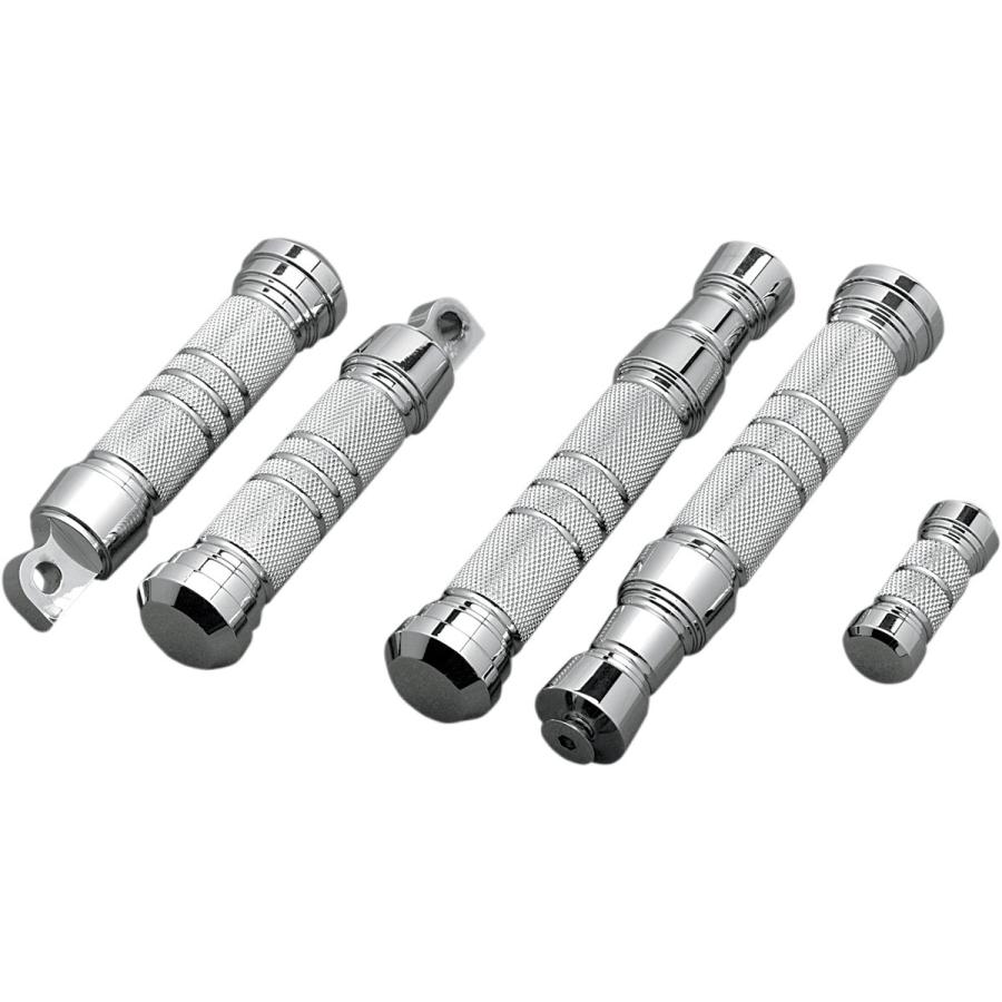 ACCUTRONIX アキュトロニクス ステップセット ローレット ELITE【KNURLED ELITE SHIFT PEG [1811-8504]】 フットペグ ステップ 足回り