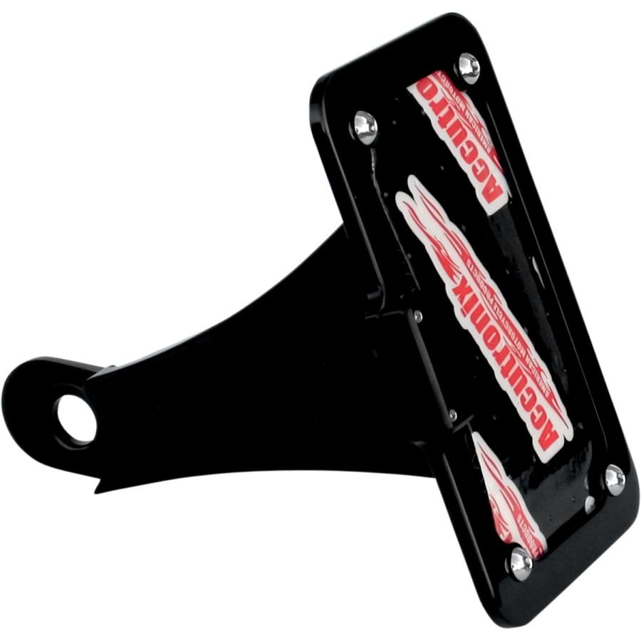 ACCUTRONIX アキュトロニクス ナンバープレートマウント HZ/VRT ブラック VICTORY【MOUNT LP VICT BK [2030-0699]】 Hammer 2006 - 2016 Highball Vegas 外装