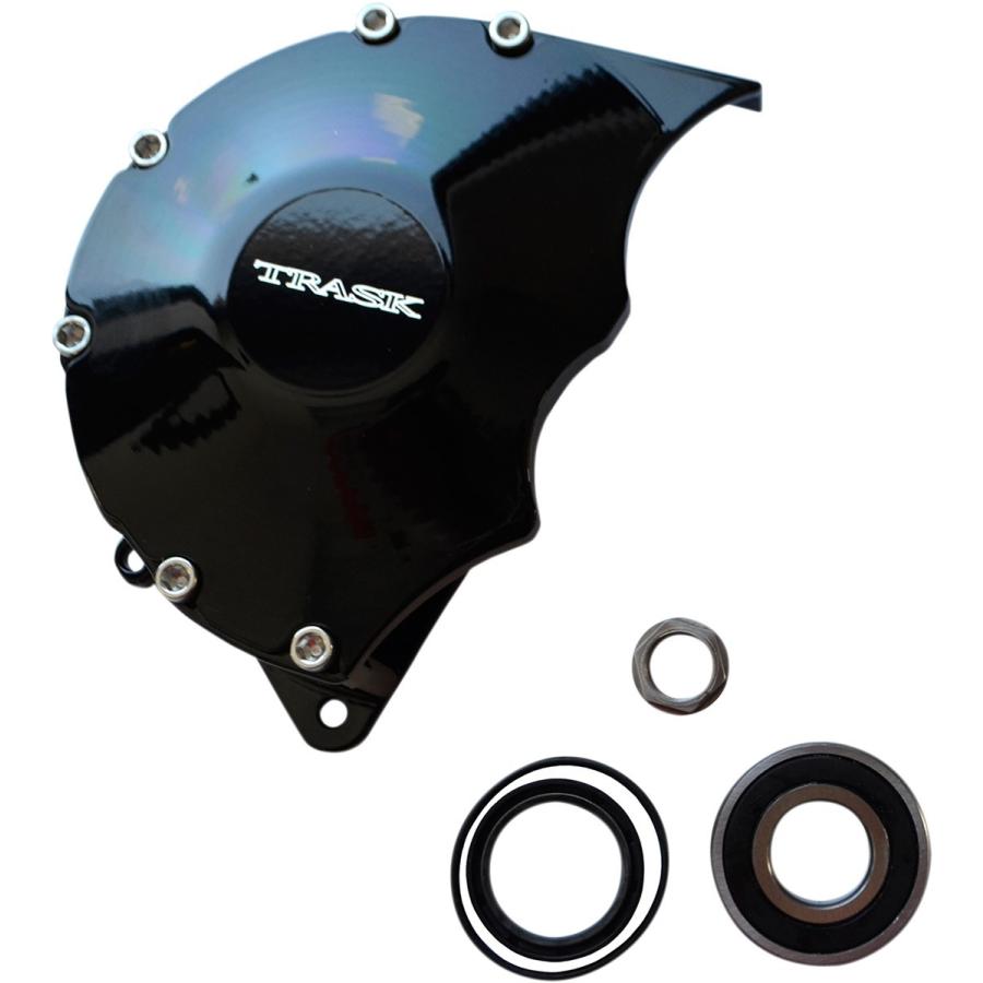 TRASK トラスク カウンタシャフトサポート ブラック 2002-17VR【SUPPORT C-SHFT 2-17VR BL [1105-0104]】 HARLEY-DAVIDSON ハーレーダビッドソン エンジン
