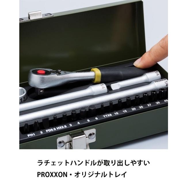 PROXXON プロクソン 65点・オートメカニックセット 3／8｜webike02｜04