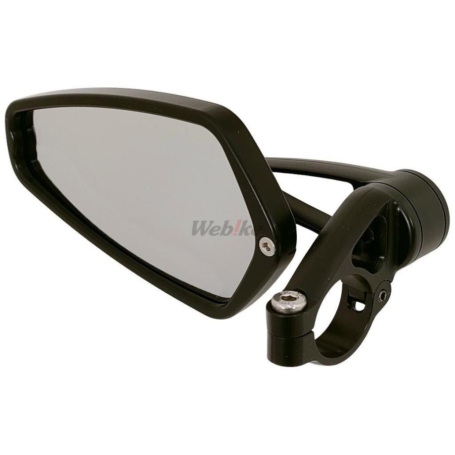 K-SPEED CNC ハンドルバーエンドミラー、ラウンドシェイプ 【公式通販】