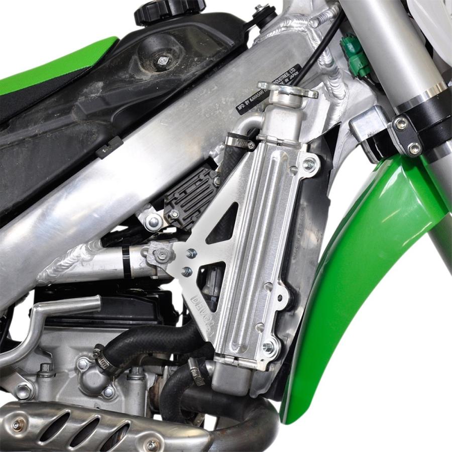 ブランド登録なし - DEVOL デボル ラジエーターブレース 0122-2502 【RAD BRACE DVOL [1901-0557]】 KX450F 2010 - 2015 KAWASAKI カワサキ 落ち居るかかわり合い 発動機 ラジエターガード-冷却系パーツ-バイク