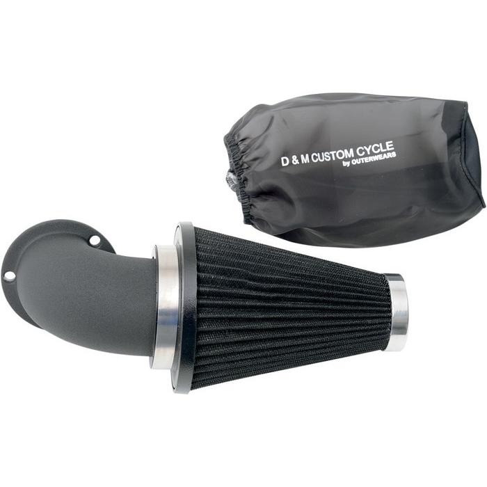 D \u0026 M CUSTOM デーアンドエムカスタム エアクリーナー WB ELBW ブラック FIL 【AIRCLEANER BK [1010-0994]】 HARLEY-DAVIDSON ハーレーダビッドソン