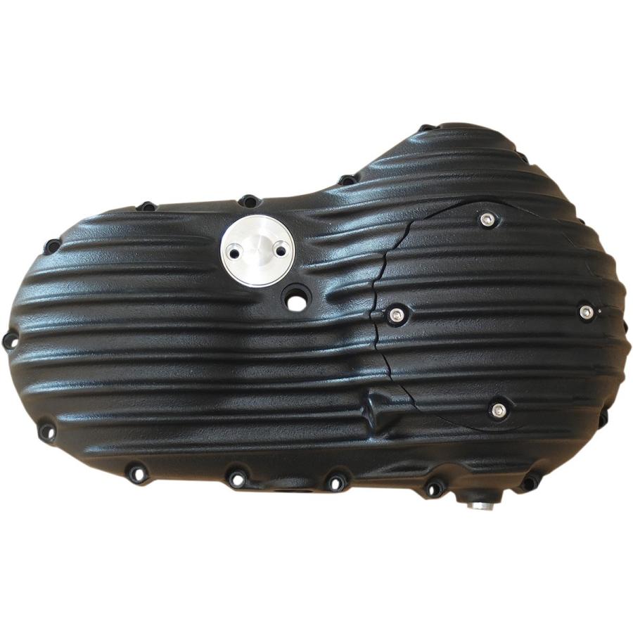 ブランド登録なし - EMD イーエムデー プライマリカバー 肋筋 黒いこと 【COVER PRIMARY RIBBED BLK [1120-0385]】 HARLEY-DAVIDSON ハーレーダビッドソン 布教活動・歯車 トランスミッション-バイク-クラッチ、駆動系