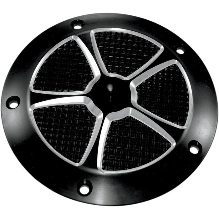 EDDIE TROTTA DESIGNS エディートロッタデザイン ダービーカバー STR CUT ブラック TC 【DERBY CVR BK [1107-0258]】 HARLEY-DAVIDSON ハーレーダビッドソン