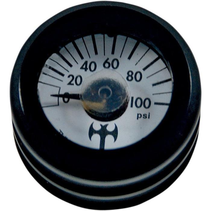 ブランド登録なし - EDDIE TROTTA DESIGNS エディートロッタデザイン 油圧計 ミニ黒いこと【GAUGE OIL PRESSR MINI BK [2212-0337]】 落ち居るかかわり合い 発動機 車、バイク、自転車-メーター、インジケーター