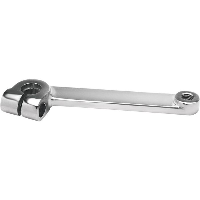 JIMS ジムズ クローム シフターレバー85-96 【CHR SHIFTER LEVER 85-96】 HARLEY-DAVIDSON ハーレーダビッドソン シフトペダル ステップ 足回り