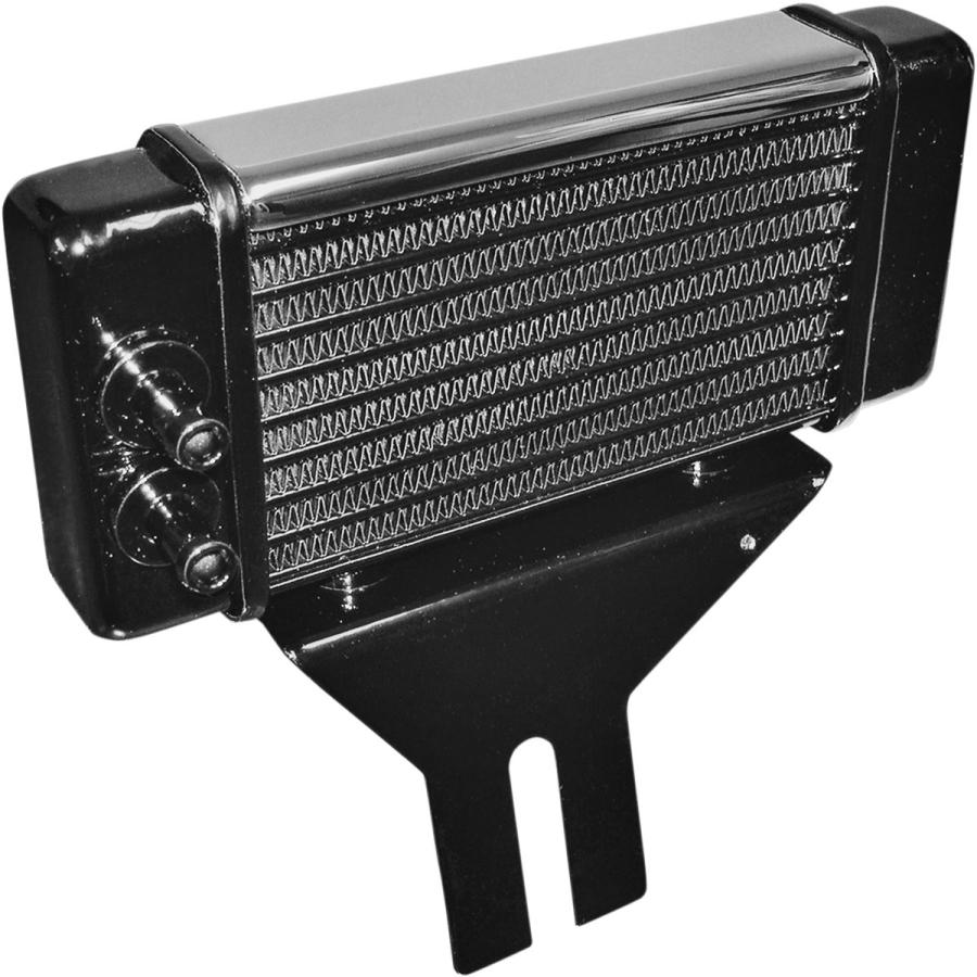 JAGG OIL COOLERS ジョッグオイルクーラーズ オイルクーラーキット 10R LOW クローム 【OIL COOLER KT CHR】 HARLEY-DAVIDSON ハーレーダビッドソン 冷却関連 | ブランド登録なし