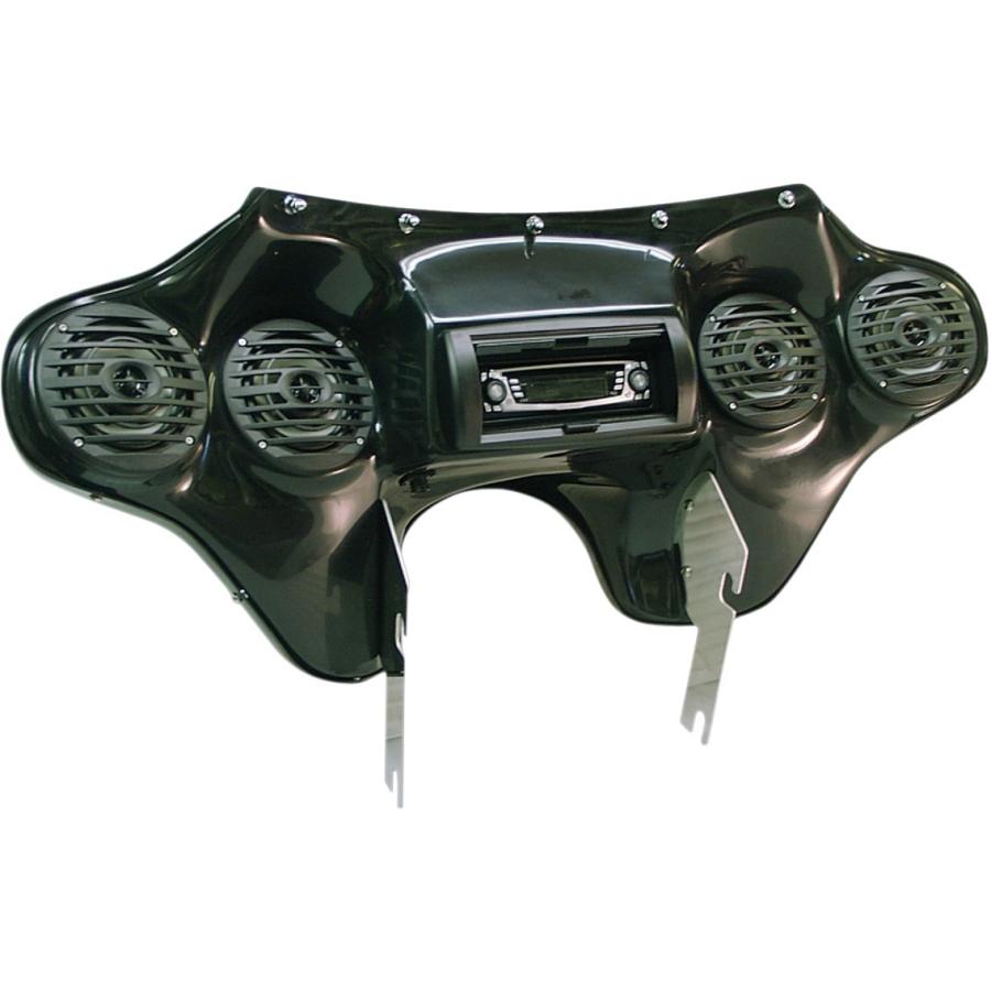ブランド登録なし - HOPPE INDUSTRIES ホップインダストリーズ STEREO FAIRING RD. KING [2330-0006] HARLEY-DAVIDSON ハーレーダビッドソン アッパーカウル・フロントカウル 飾りつけ バイク-車、バイク、自転車-アッパーカウル
