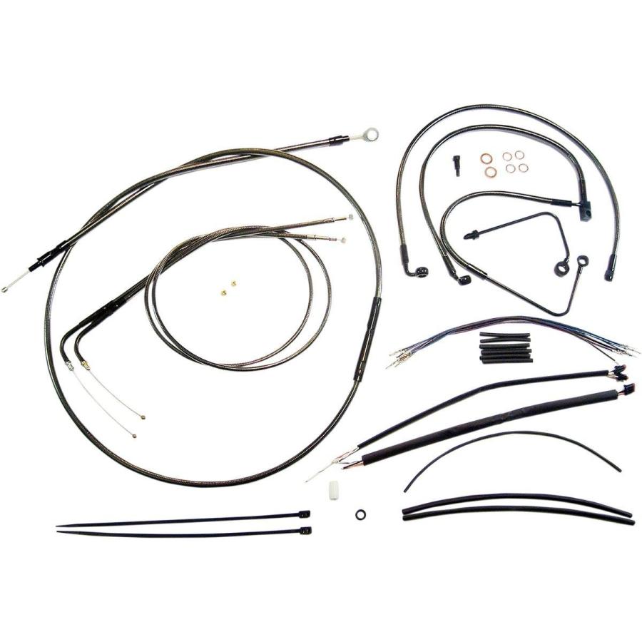 MAGNUM マグナム CONTROL CABLE KIT BP [0610-1005] Deluxe (EFI) - FLSTN 2011 2014 Fat Boy FLSTF Lo FLSTFB FLS Slim Heritage Classic FLSTC ブレーキ