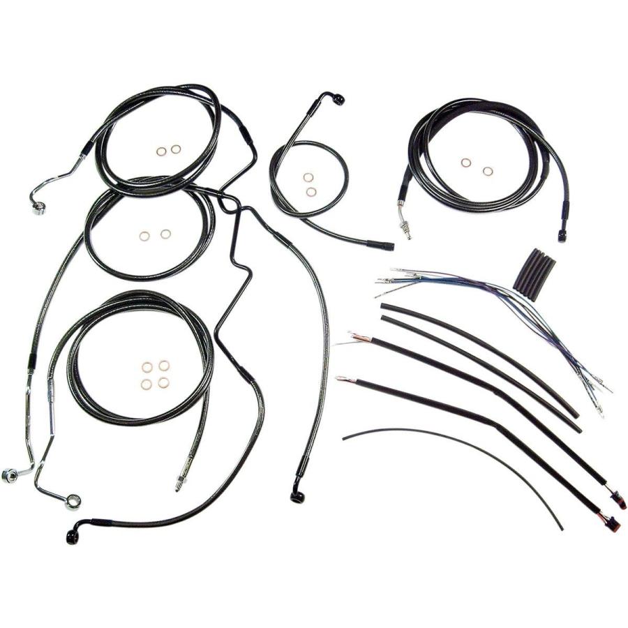 MAGNUM マグナム CONTROL CABLE KIT BP [0610-1031] Electra Glide Ultra Classic (EFI) - FLHTCU 2014 2015 Limited FLHTK Street FLHX Special FLHXS